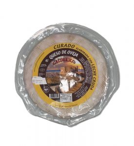 Queso puro de oveja en mantequa